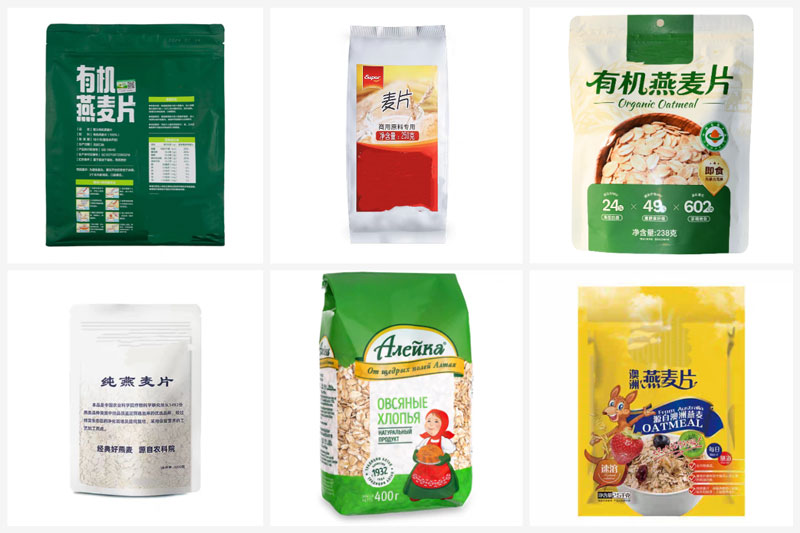 RL-GD8-200R/250R/300D燕麦全自动包装机样品