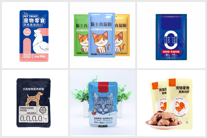 RL-GD10-ZK12-160宠物湿粮全自动包装机样品